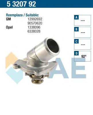 Termostat Opel 1338423 cena, od 15,12 USD