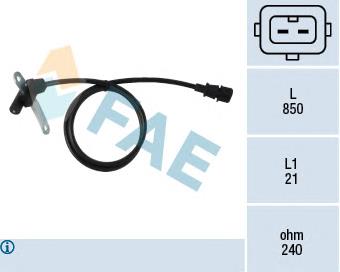 Czujnik położenia wału korbowego Volvo 30816491 cena, od 44,82 USD