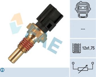 Czujnik temperatury płynu chłodzącego Ford 3857955