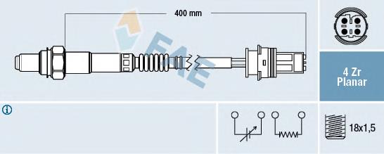 Sonda lambda czujnik tlenu po katalizatorze Mercedes 1540921728 cena, od 50,77 USD