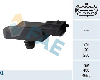 Czujnik ciśnienia w kolektorze ssącym, MAP Renault (RVI) 223658570R cena, od 28,93 USD