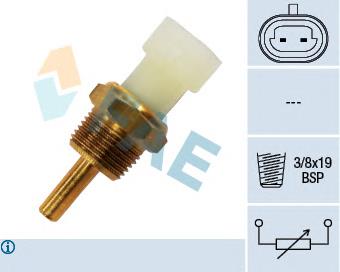 Do koszyka 96440380 General Motors Czujnik temperatury płynu chłodzącego