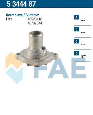Termostat Fiat/Alfa/Lancia 46737644