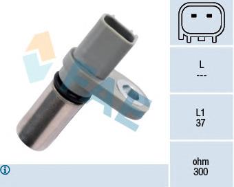 Czujnik położenia wału korbowego ERA 550260A cena, od 28,87 USD