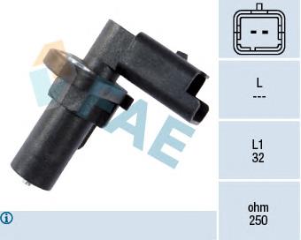 Do koszyka 8200260327 Renault (RVI) Czujnik położenia wału korbowego