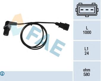Czujnik położenia wału korbowego 064848051010 Magneti Marelli