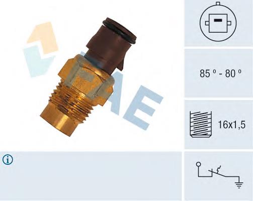 Czujnik temperatury płynu chłodzącego (włączenia wentylatora chłodnicy) Toyota 8942810100 cena, od 18,62 USD