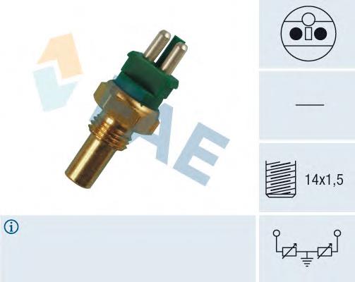 Czujnik temperatury płynu chłodzącego 0085424517 Mercedes