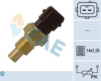 Czujnik temperatury płynu chłodzącego Peugeot/Citroen 133855 cena, od 10,38 USD