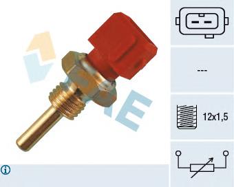 Czujnik temperatury płynu chłodzącego Nissan/Infiniti 2263070J00 cena, od 6,14 USD