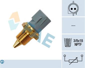 Do koszyka DY1145 Ford Czujnik temperatury płynu chłodzącego