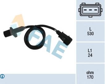 79004 FAE Czujnik położenia wału korbowego