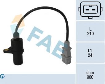 79047 FAE Czujnik położenia wału korbowego