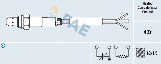 021906265 VAG sonda lambda czujnik tlenu przed katalizatorem