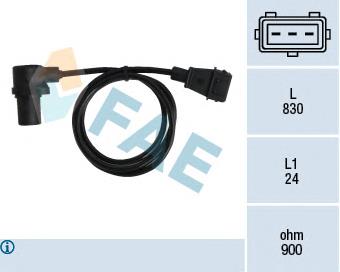 Czujnik położenia wału korbowego General Motors 90510656 cena, od 11,77 USD