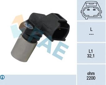 Do koszyka 9091905052 Toyota Czujnik położenia wałka rozrządu
