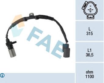 Do koszyka 9091905064 Toyota Czujnik położenia wału korbowego