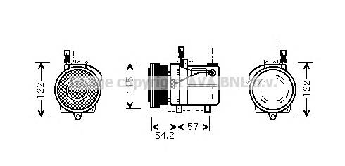 Sprężarka klimatyzacji 8385714 BMW