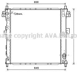 Chłodnica silnika SsangYong Actyon SUV (CJ) (2006 - 2012) cena, od 189,75 USD