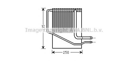 Parownik klimatyzacji Chrysler 5019217AG cena, od 324,53 USD