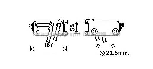 Do koszyka 17117534896 BMW Chłodnica automatycznej/mechanicznej skrzyni biegów
