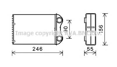 Chłodnica nagrzewnicy (ogrzewacza) BMW 64111497527 cena, od 56,18 USD