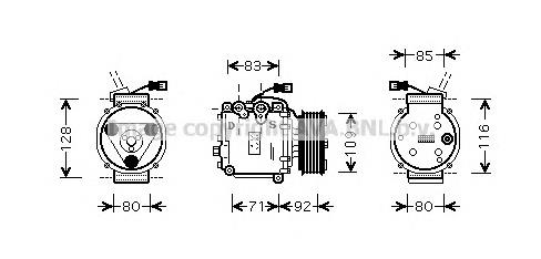 38810PLAE02 Honda Sprężarka klimatyzacji