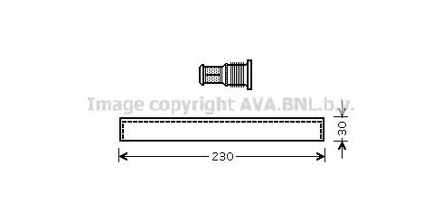 Osuszacz klimatyzacji Mahle Original AD100000S cena, od 18,94 USD