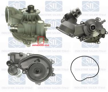 Do koszyka 11517586781 BMW Pompa chłodząca wodna