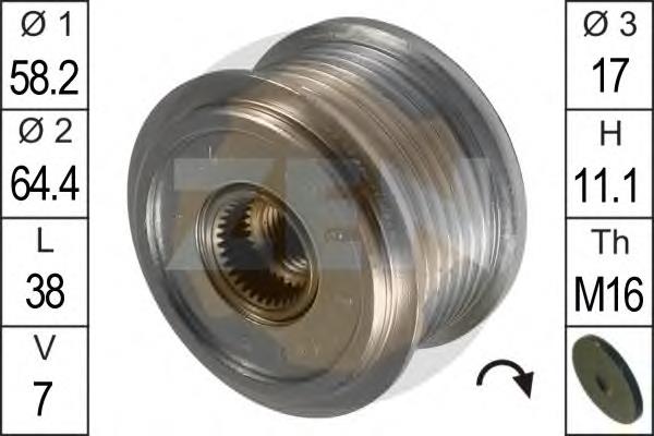 Do koszyka 274150L040 Toyota Koło pasowe alternatora