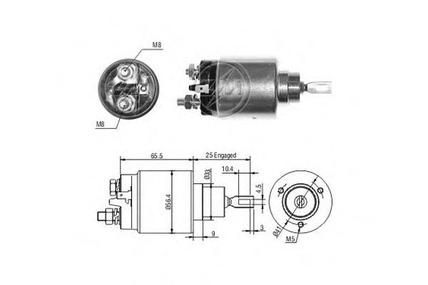 Elektromagnes rozrusznika ZM2777 ZM