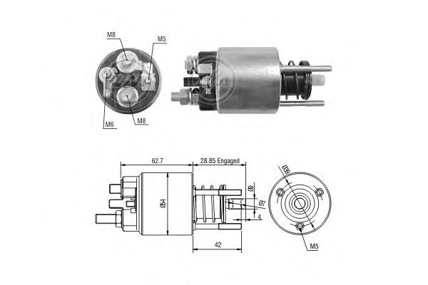 ZM396 ERA Elektromagnes rozrusznika