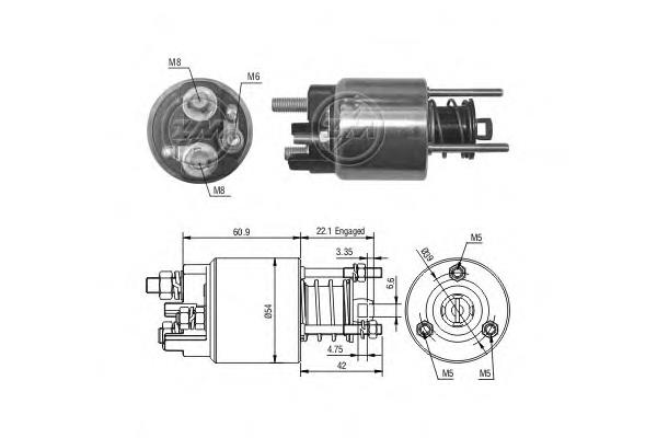 ZM395 ERA Elektromagnes rozrusznika