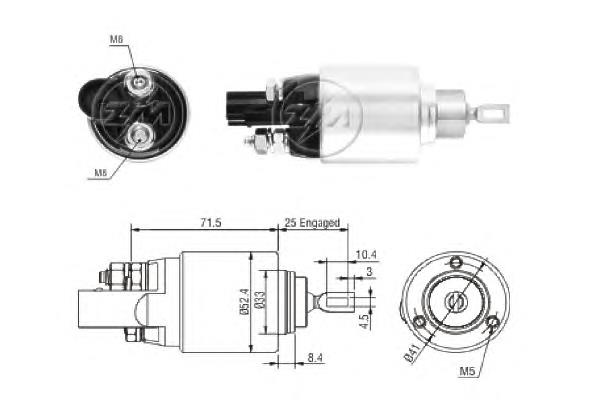 7235-0535 Profit elektromagnes rozrusznika