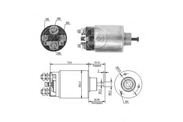 Elektromagnes rozrusznika As-pl SS1009 cena, od 29,09 USD