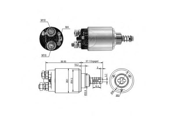 ZM2639 ERA elektromagnes rozrusznika