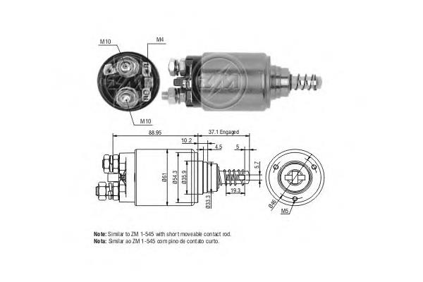 ZM545 ERA elektromagnes rozrusznika