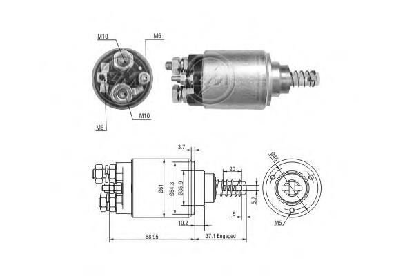 ZM1639 ERA elektromagnes rozrusznika