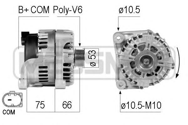 Alternator BMW 7802261AI04 cena, od 168,55 USD