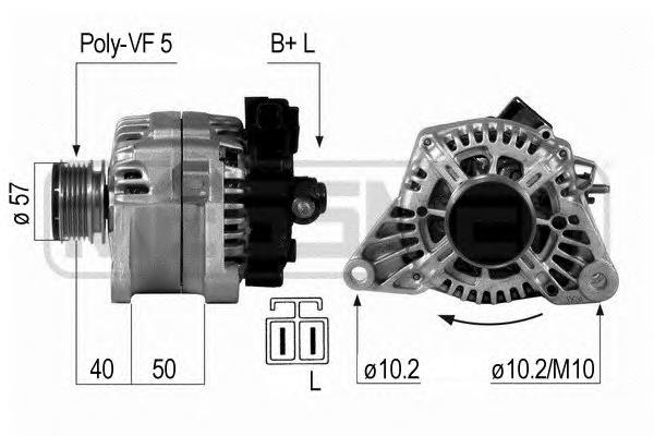Alternator Hyundai/Kia 373002A050 cena, od 81,72 USD