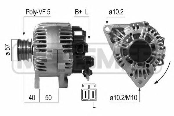 Alternator Hyundai/Kia 373002A100 cena, od 107,26 USD