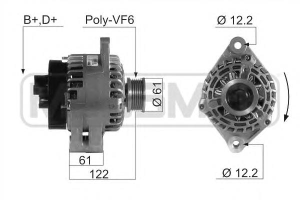 Alternator 3140079J00 Suzuki