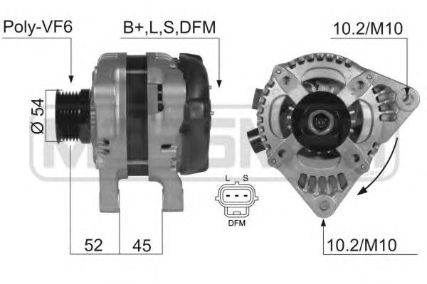 210358 ERA Alternator