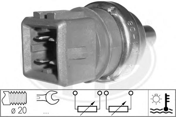 Czujnik temperatury płynu chłodzącego VAG 6PT009107541 cena, od 8,59 USD