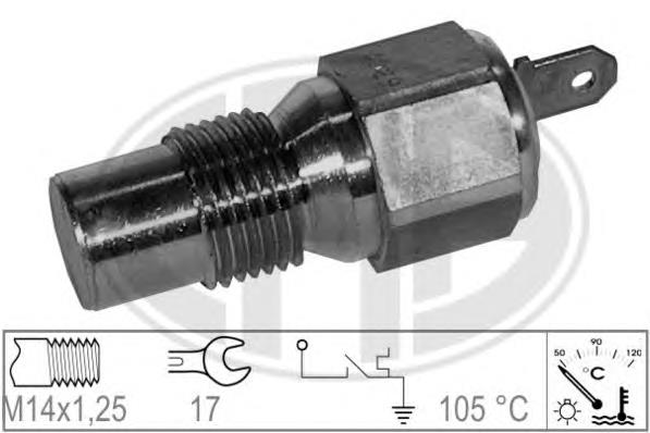 24243 Peugeot/Citroen czujnik temperatury płynu chłodzącego