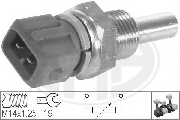 Czujnik temperatury płynu chłodzącego Peugeot/Citroen 133847 cena, od 12,36 USD