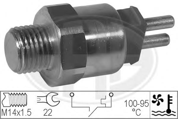0065451524 Mercedes Czujnik temperatury płynu chłodzącego (włączenia wentylatora chłodnicy)