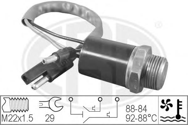 Czujnik temperatury płynu chłodzącego (włączenia wentylatora chłodnicy) FAE 37890 cena, od 25,04 USD
