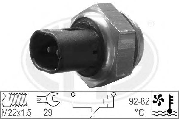 330181 ERA czujnik temperatury płynu chłodzącego (włączenia wentylatora chłodnicy)