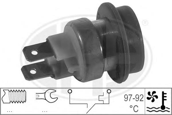Czujnik temperatury płynu chłodzącego (włączenia wentylatora chłodnicy) Nissan Bluebird sedana (T72 , T12) (1985 - 1990) cena, od 22,62 USD